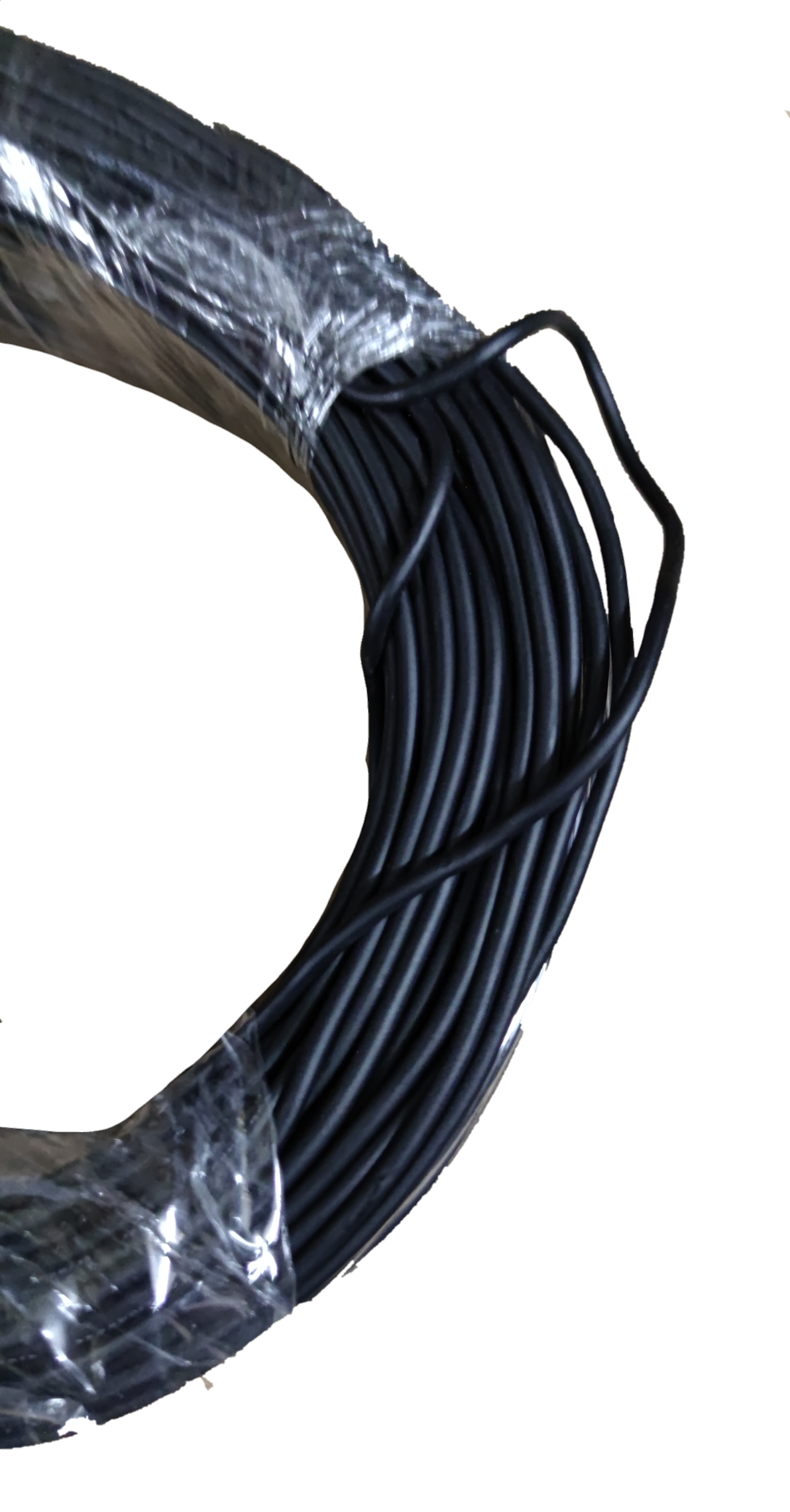 Electx Electrical Supply 100 meter electrical wire Taiwan black coil wrapped in plastic