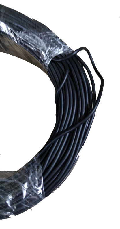 Electx Electrical Supply 100 meter electrical wire Taiwan black coil wrapped in plastic