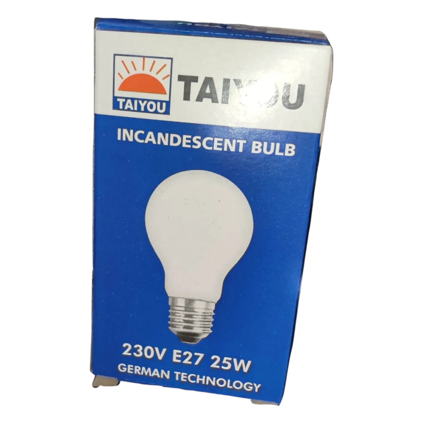 Taiyou 25W Incandescent Lamp E27 220V Classic 25W Bulb 3Pcs per Order