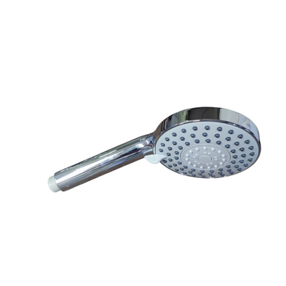 Meco Telephone Shower Head A-320N with chrome finish and multiple spray nozzles for bath mixer