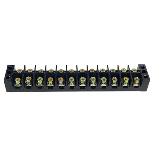 Grippes 60A terminal block 600V with multiple connectors for secure electrical connections