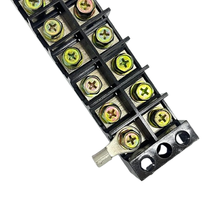 Grippes 60A terminal block 600V with multiple connection points for secure electrical wiring