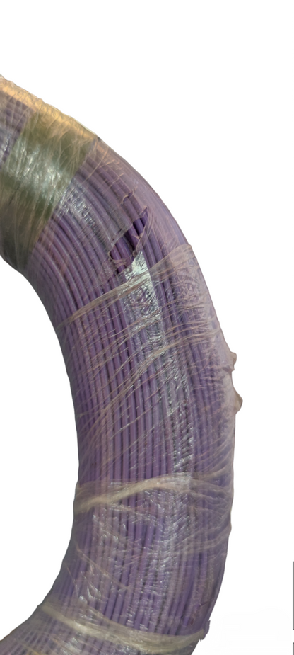 TF Wire 0.30mm 1 Roll of purple electrical wire wrapped in plastic from China vendor