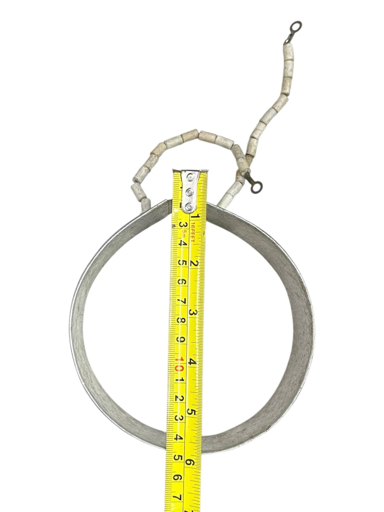 Local Thermos Heating Element 220V with measuring tape showing size for kitchen cooking equipment