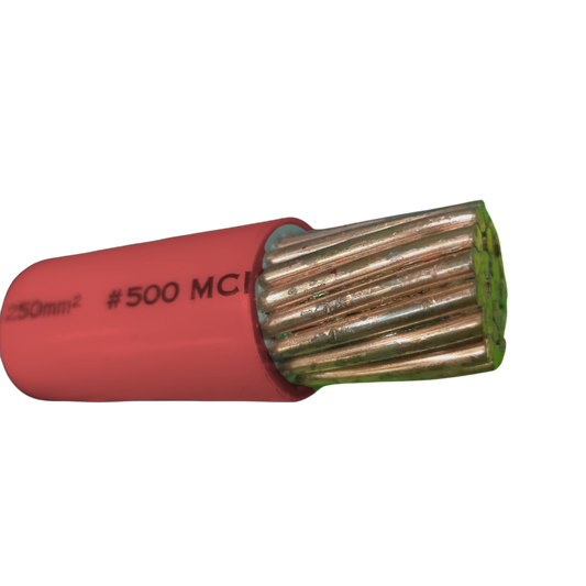 Philflex THHN and wires with a pink insulation covering and exposed copper strands for reliable connectivity