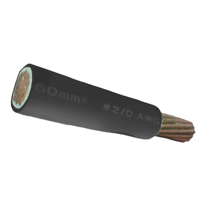 Royu THHN Wire 60mm Stranded AWG 2/0 (300 Meters) Black