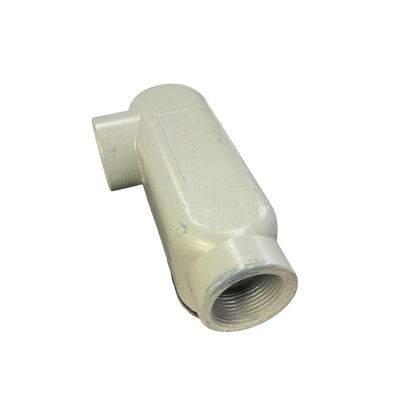 Threaded LL conduit body made of durable metal for efficient electrical wiring solutions