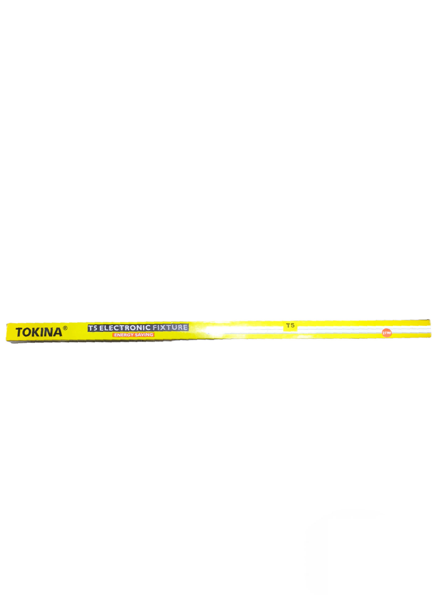 Tokina 21W T-5 Batten Fluorescent Tube compact fluorescent bulb with yellow packaging