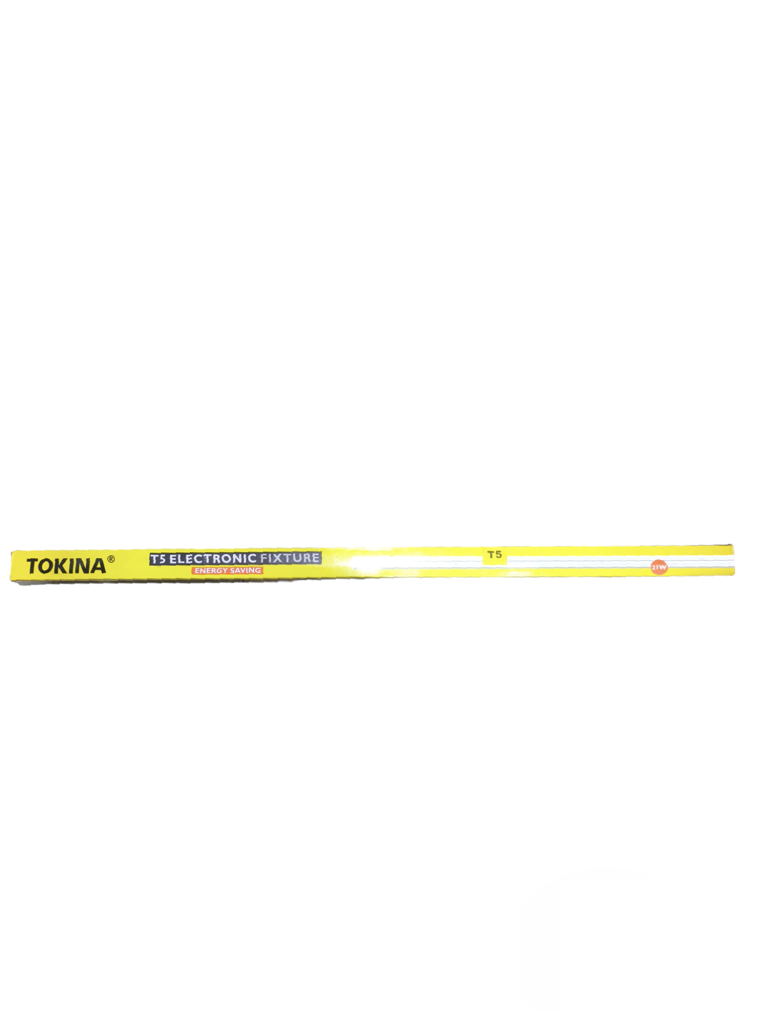 Tokina 21W T-5 Batten Fluorescent Tube compact fluorescent bulb with yellow packaging