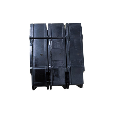 GE TQC 20A 3P Bolt On Circuit Breakers in black for electrical panel protection