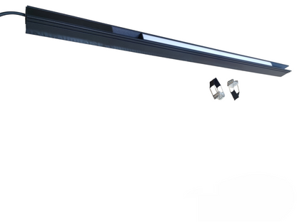 ILLUMIQ TERRA black Track Light 220V Cool White 4000K with mounting clips for ceiling installation