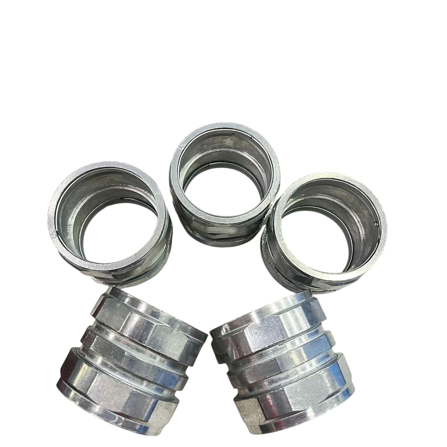 EMT Coupling Compression Type 50mm five galvanized conduit connectors for EMT tubing and wiring