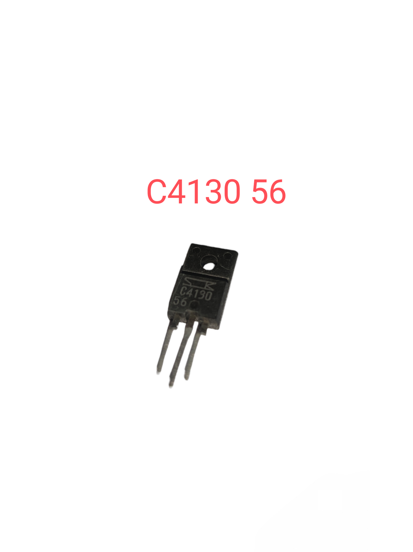 Transistor Different Kinds featuring a black C4130 56 electronic component with three metal legs