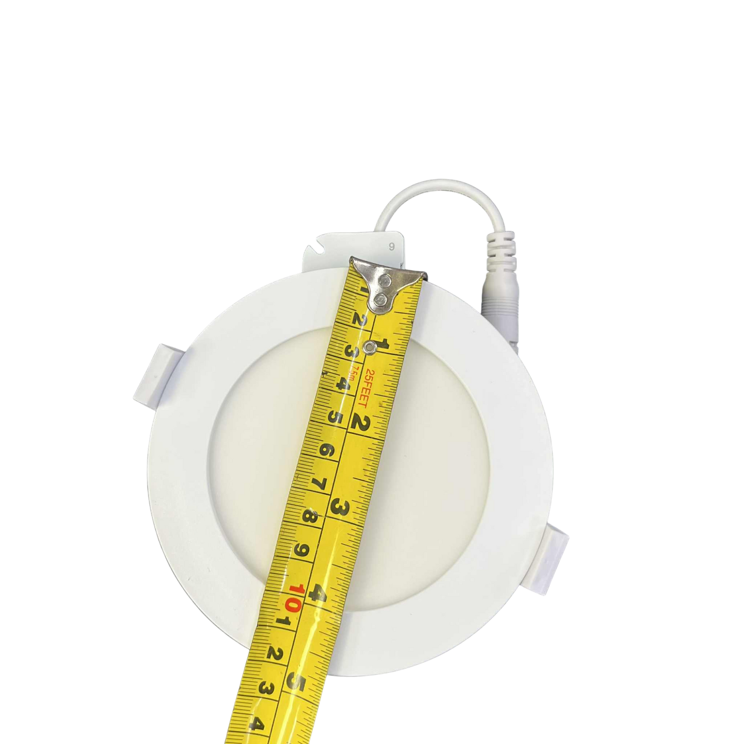 Ecolum 6W LED Round Recessed Slim Downlight 220V Daylight 120mm