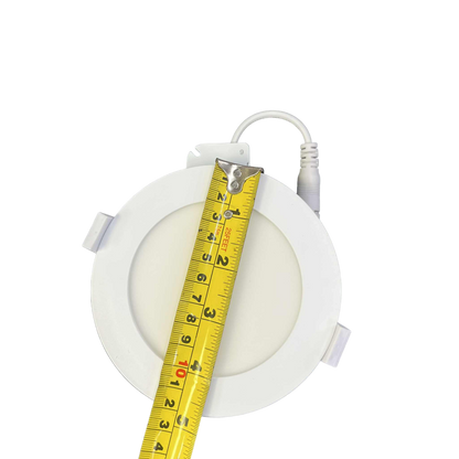 Ecolum 6W LED Round Recessed Slim Downlight 220V Warm White 120mm