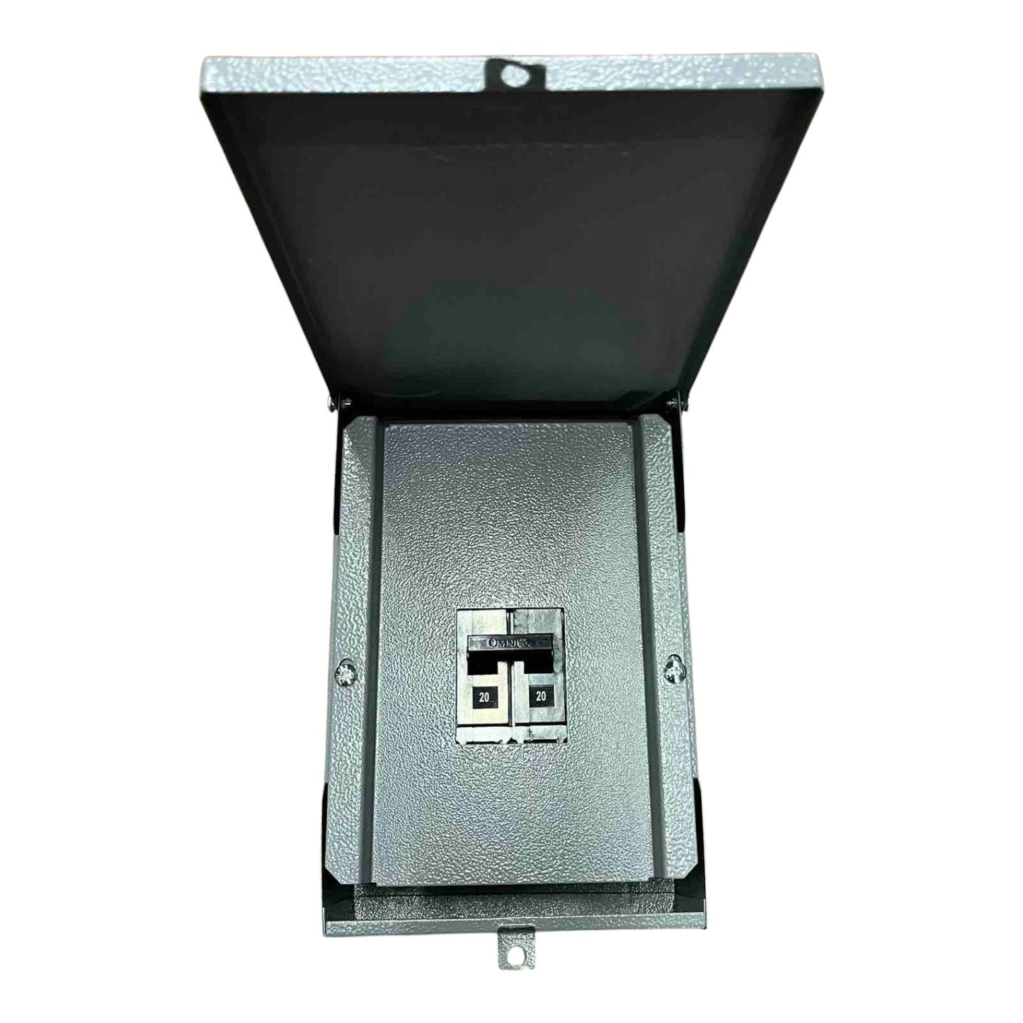 America Nema 3R Panel Box Housing for TQC 2 Pole Bolt-on Circuit Breakers