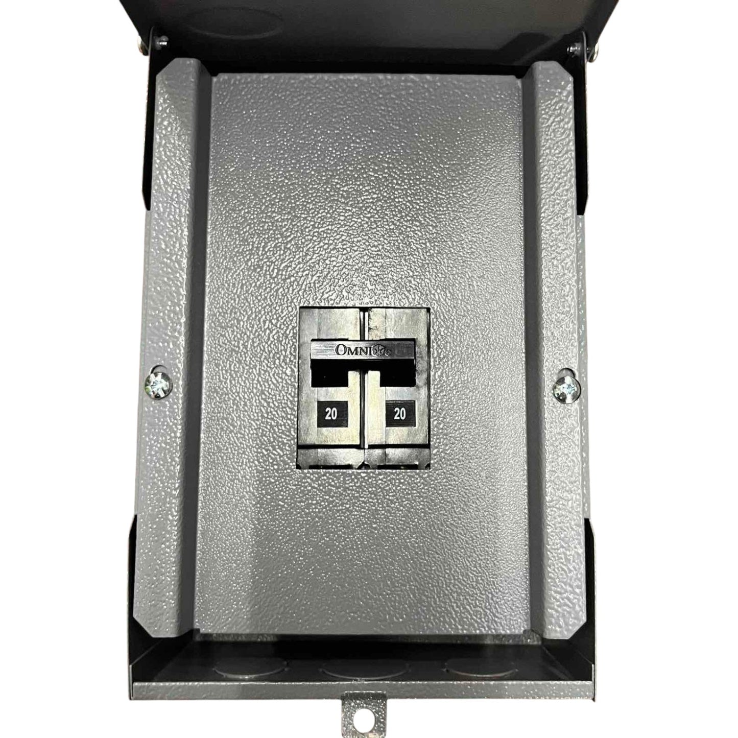 America Nema 3R Panel Box Housing for TQC 2 Pole Bolt-on Circuit Breakers