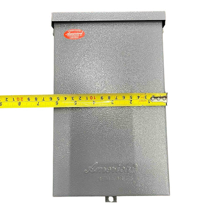 America Nema 3R Panel Box Housing for TQC 2 Pole Bolt-on Circuit Breakers