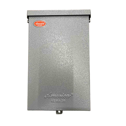 America Nema 3R Panel Board Housing for GE TQC 2 Pole Bolt-on Circuit Breaker