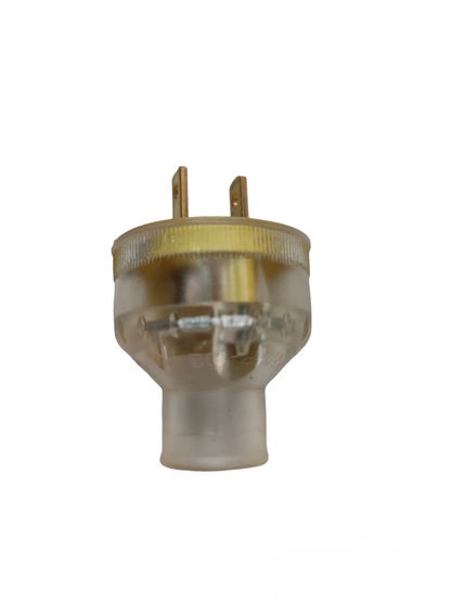 Omni transparent electrical plug 250V designed for secure and reliable connections