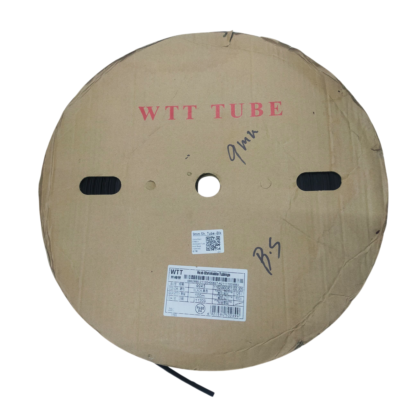 Heat Shrinkable Tube Black (9mm)