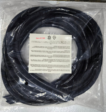 Type G to Type F adapter for Europe power cable coil packaged in clear plastic bag from China
