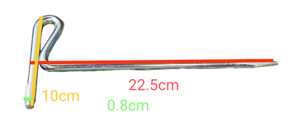 Electx Electrical Supply Digital Earth Leakage Tester metal probe with measurements on black background