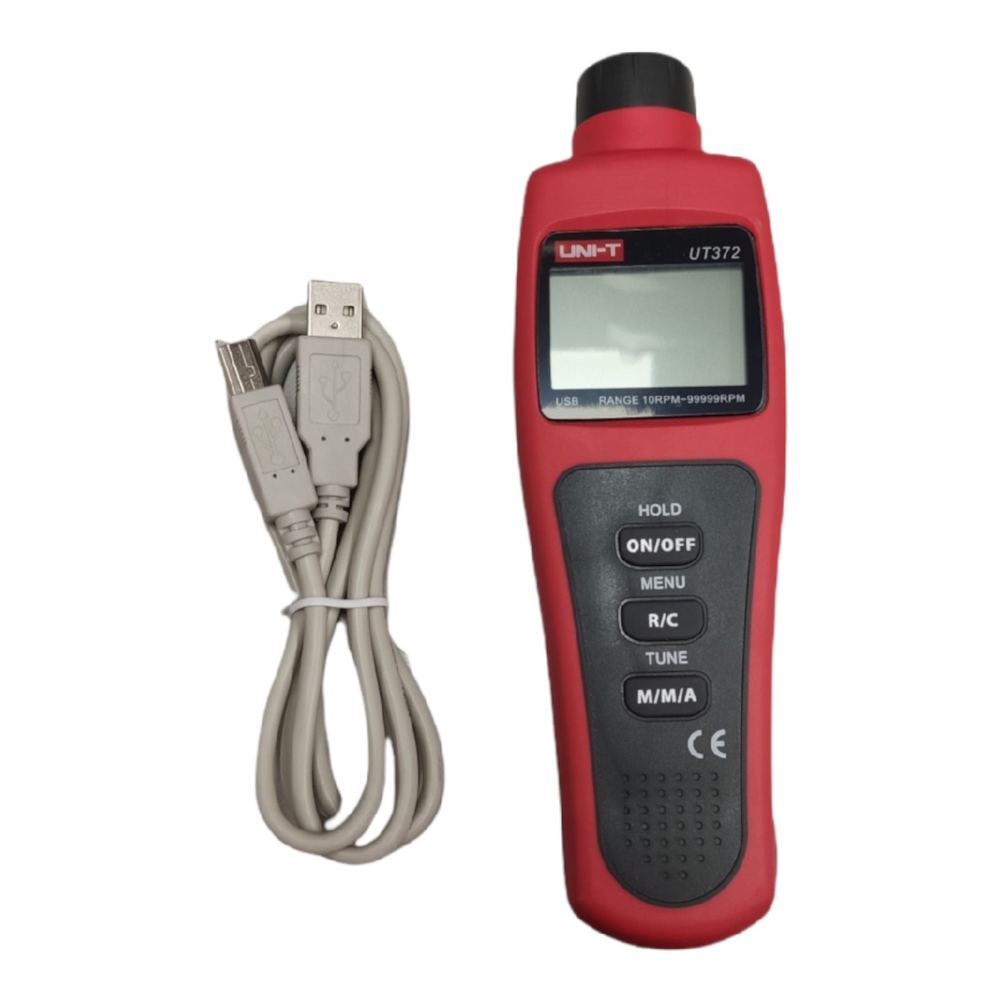 UNI-T Non Contact Tachometer UT372 with USB Cable for Measuring Rotational Speed