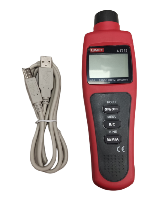 UNI-T Non Contact Tachometer UT372 with USB cable for measuring rotational speed
