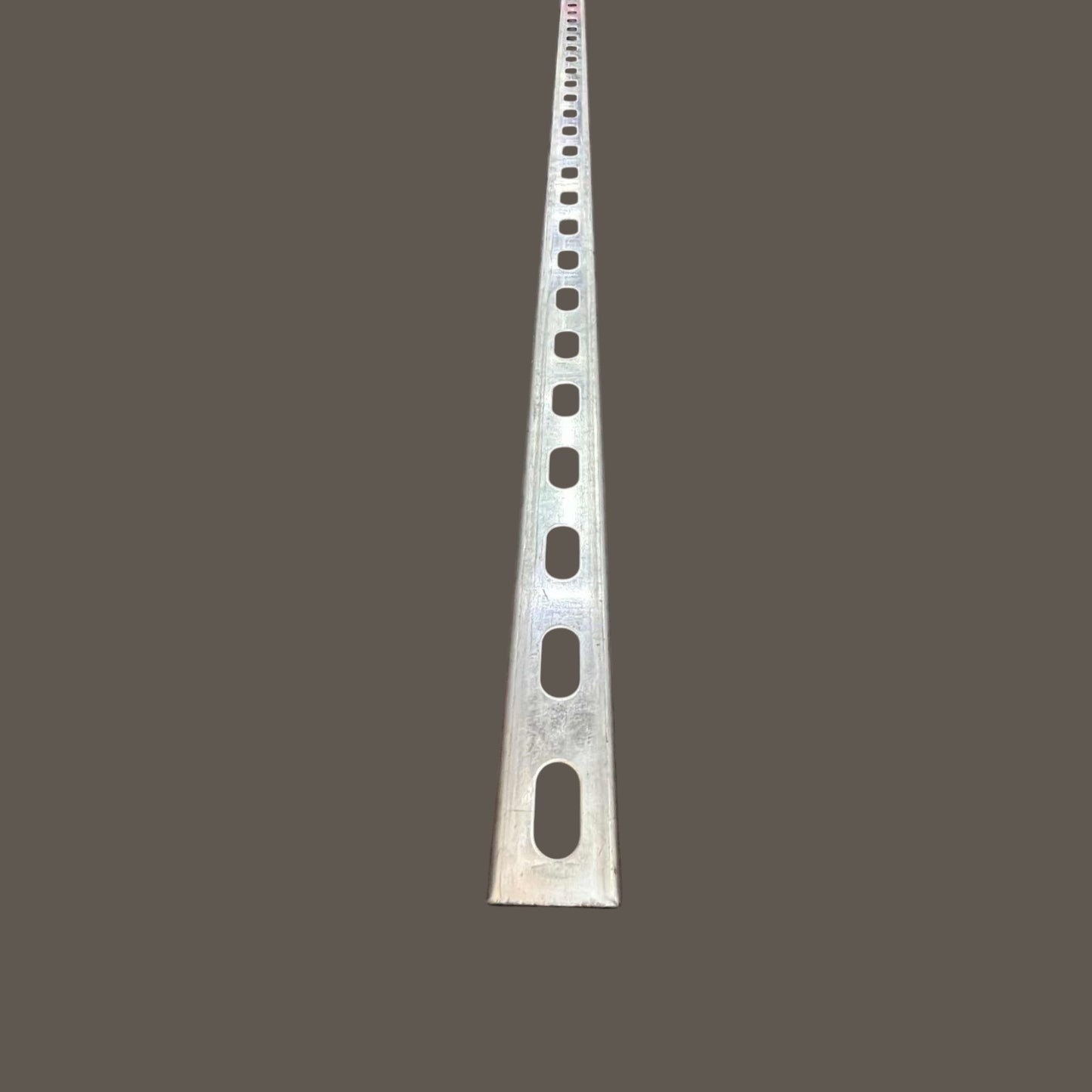Unistrut Channel Half Sloted 41mm galvanized steel cable management strut with elongated oval slots