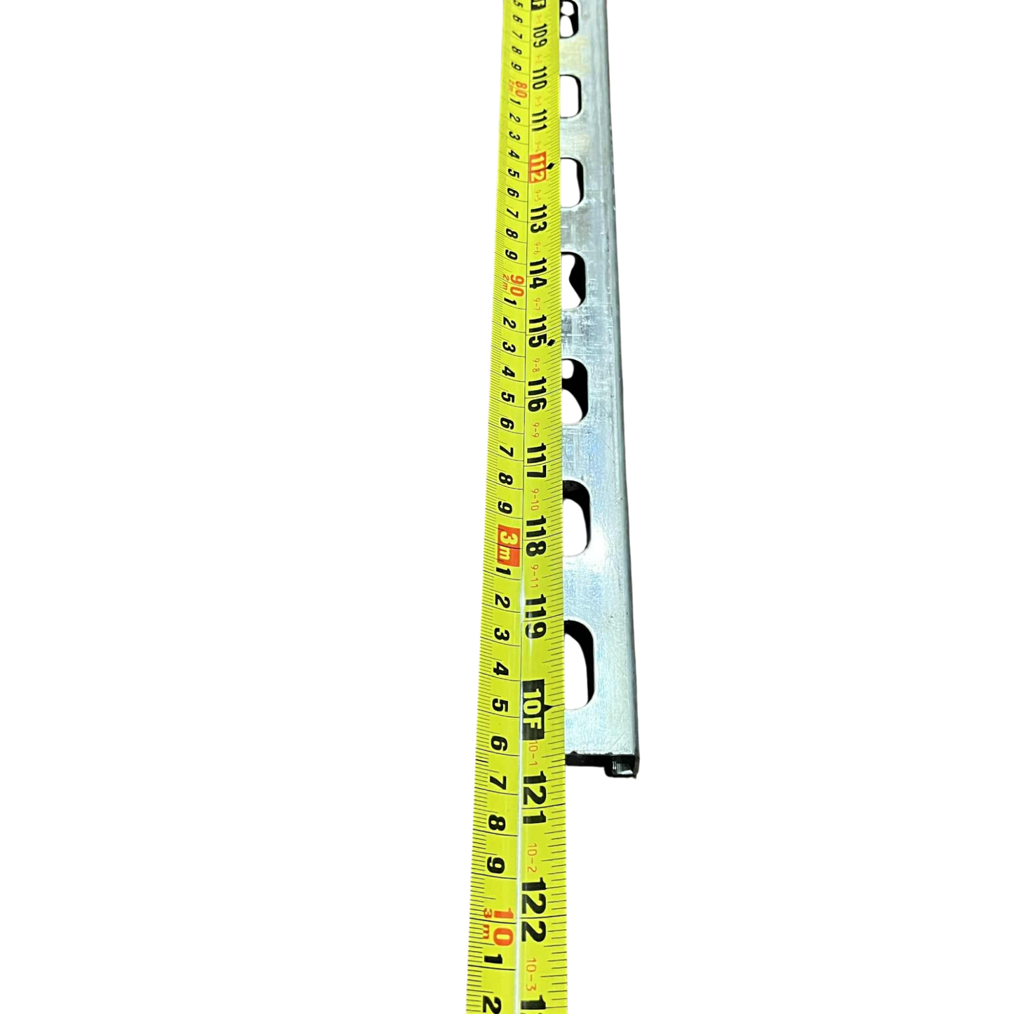 Unistrut Channel Half Sloted 41mm galvanized steel slotted cable management channel with tape