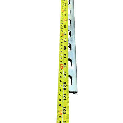 Unistrut Channel Half Sloted 41mm galvanized steel slotted cable management channel with tape