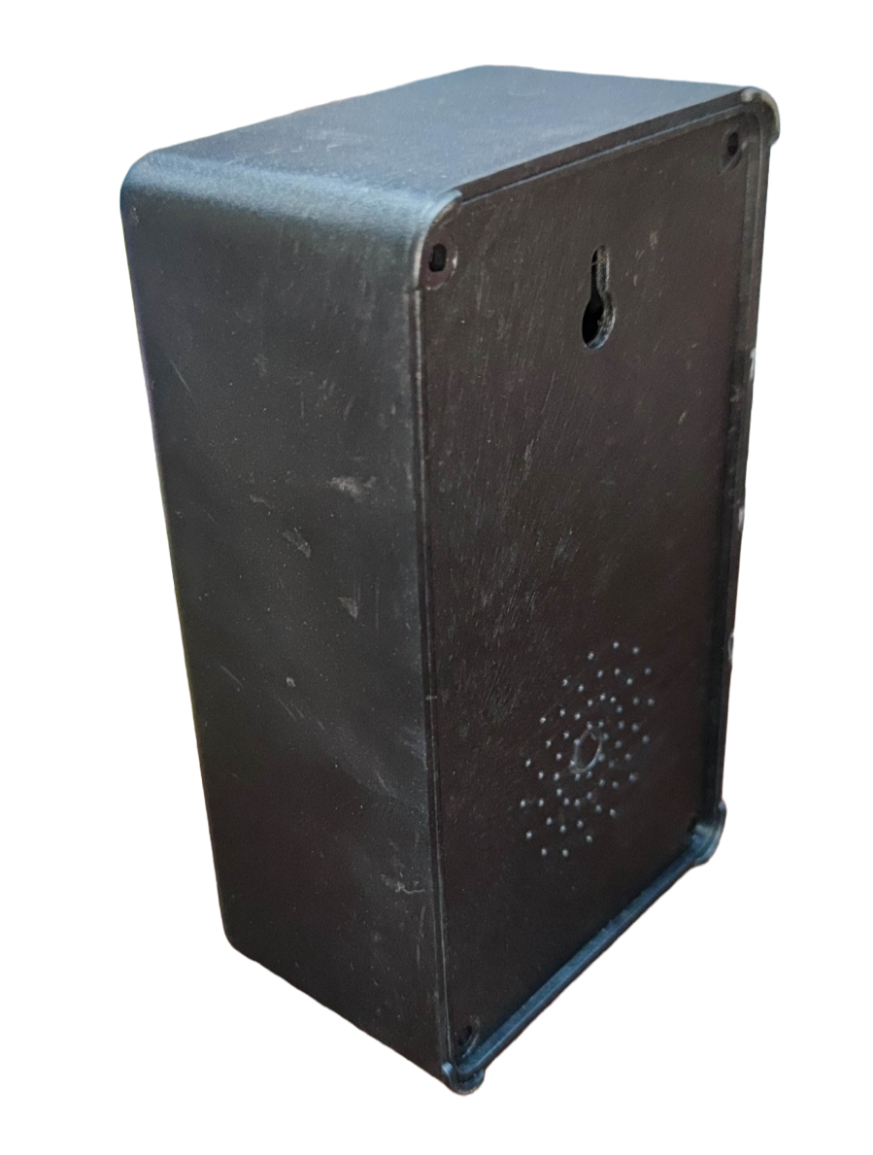 Electx Electrical Supply black plastic electronics enclosure with keyhole mount and vent holes DIY Plastic  Box Kit Assenbly