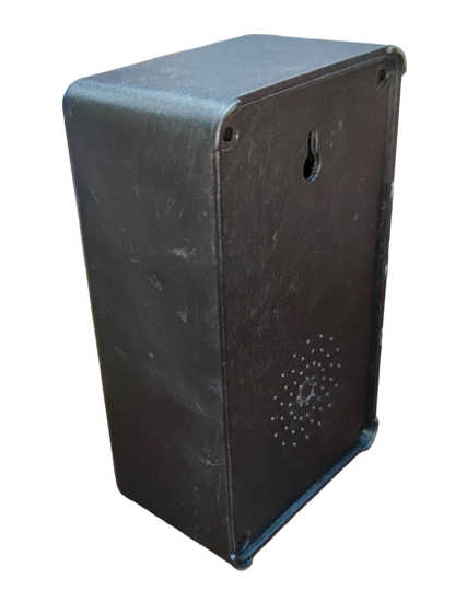 Electx Electrical Supply black plastic electronics enclosure with keyhole mount and vent holes DIY Plastic  Box Kit Assenbly