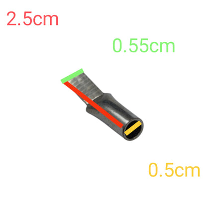 Terminal Lugs for Miniature Circuit Breaker C45-10 Flat Head Terminal 3.5mm to 5.3mm, 10PCS
