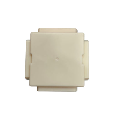 Bull Junction Box and Utility Box H4 beige plastic 4 way electrical junction box cover for wiring connections