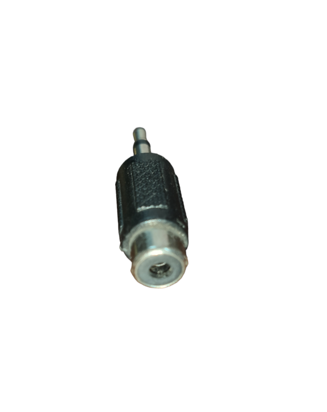 Black Mono Plug to RCA Jack Adaptor for microphone accessories converting 3.5mm mono plug to female RCA jack