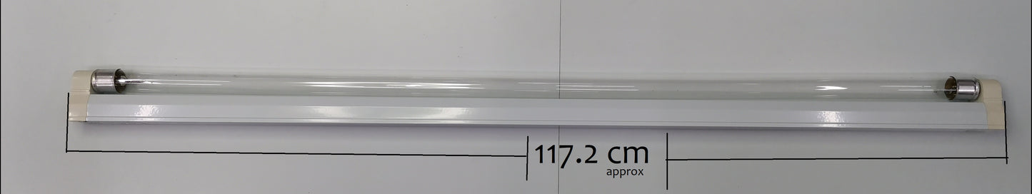 Firefly and China UV-C Germicidal Tube fluorescent light measuring 117.2 cm for sterilization