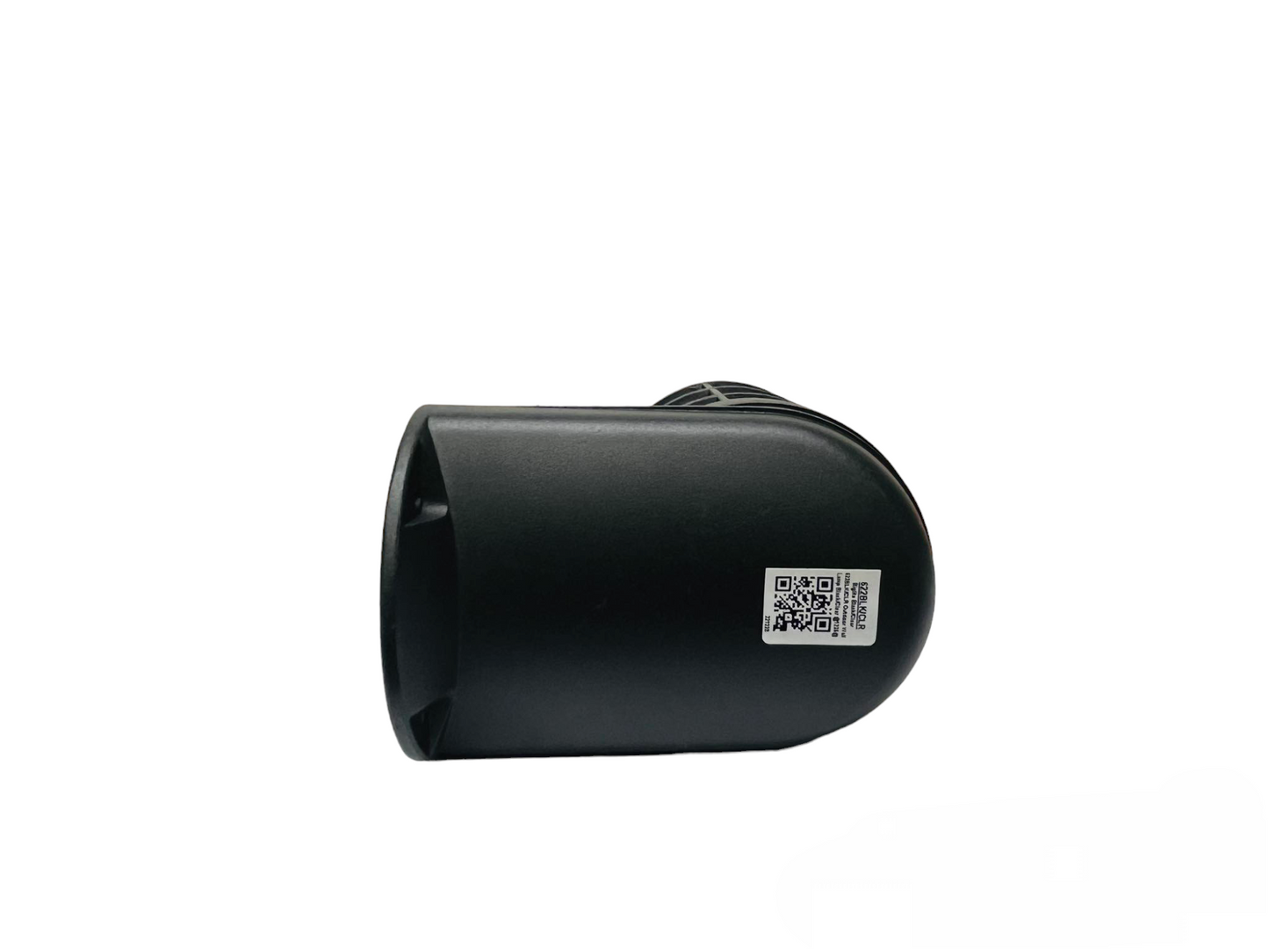 Biglite black vapor lamp fixture 60W with QR code label for lighting installation and accessories