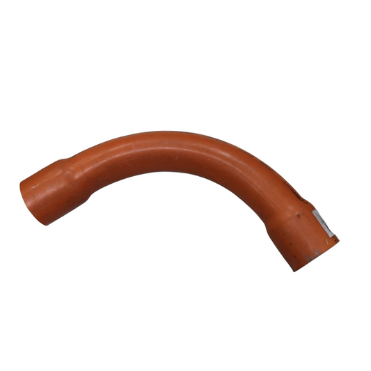 Atlanta 1 Inch PVC Conduit Elbow in orange for electrical conduit pipe bends