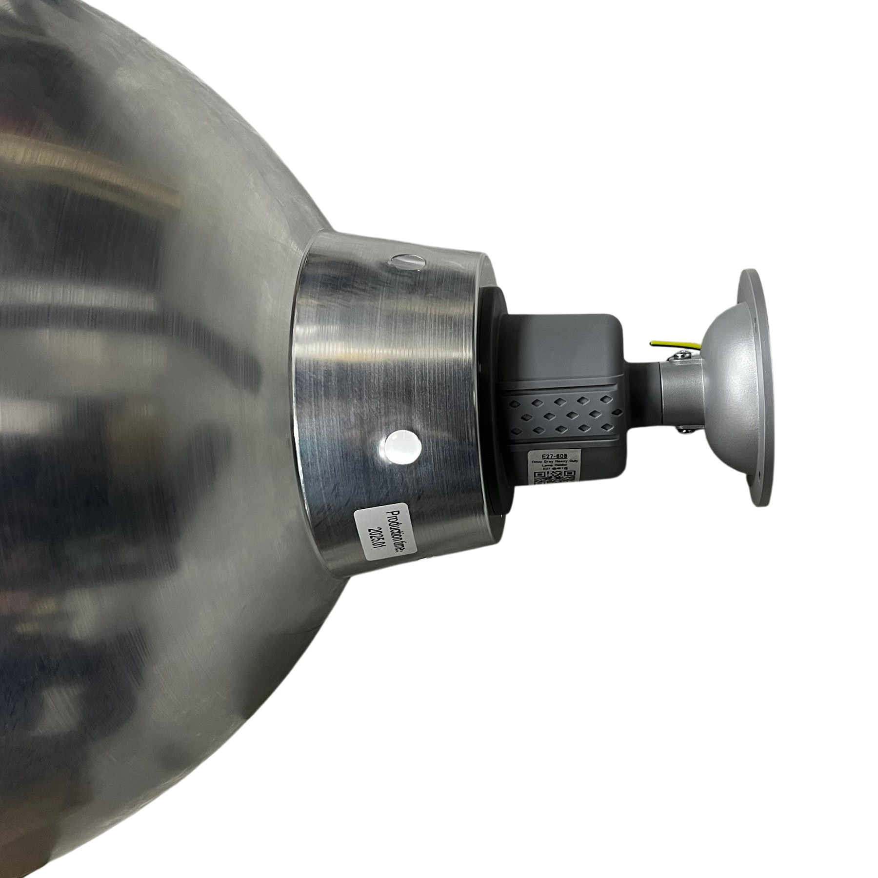 16 inch aluminum reflector E27 socket lighting installation accessory in silver finish by Biglite and Omni