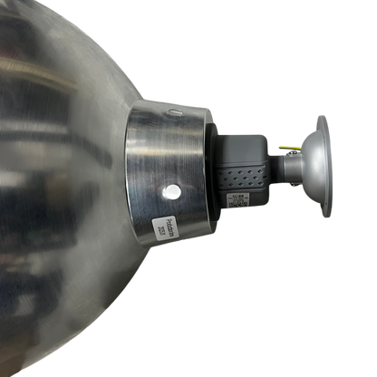 16 inch aluminum reflector E27 socket lighting installation accessory in silver finish by Biglite and Omni