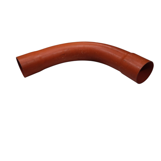 Atlanta 2 Inches PVC Conduit Elbow in orange curved conduit fitting for electrical conduit runs
