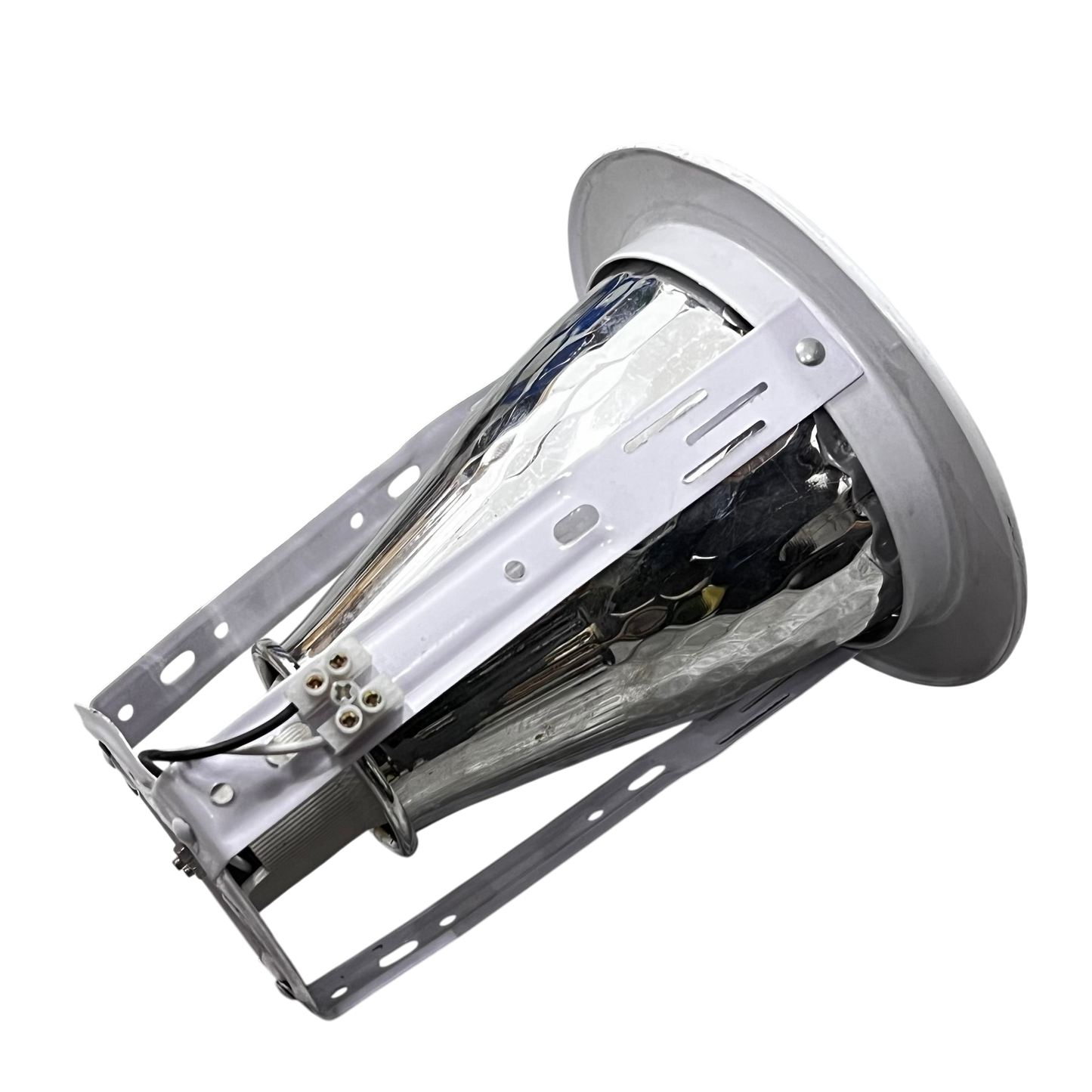 Biglite 4 inch E27 downlight fixture with metal housing and adjustable mounting bracket