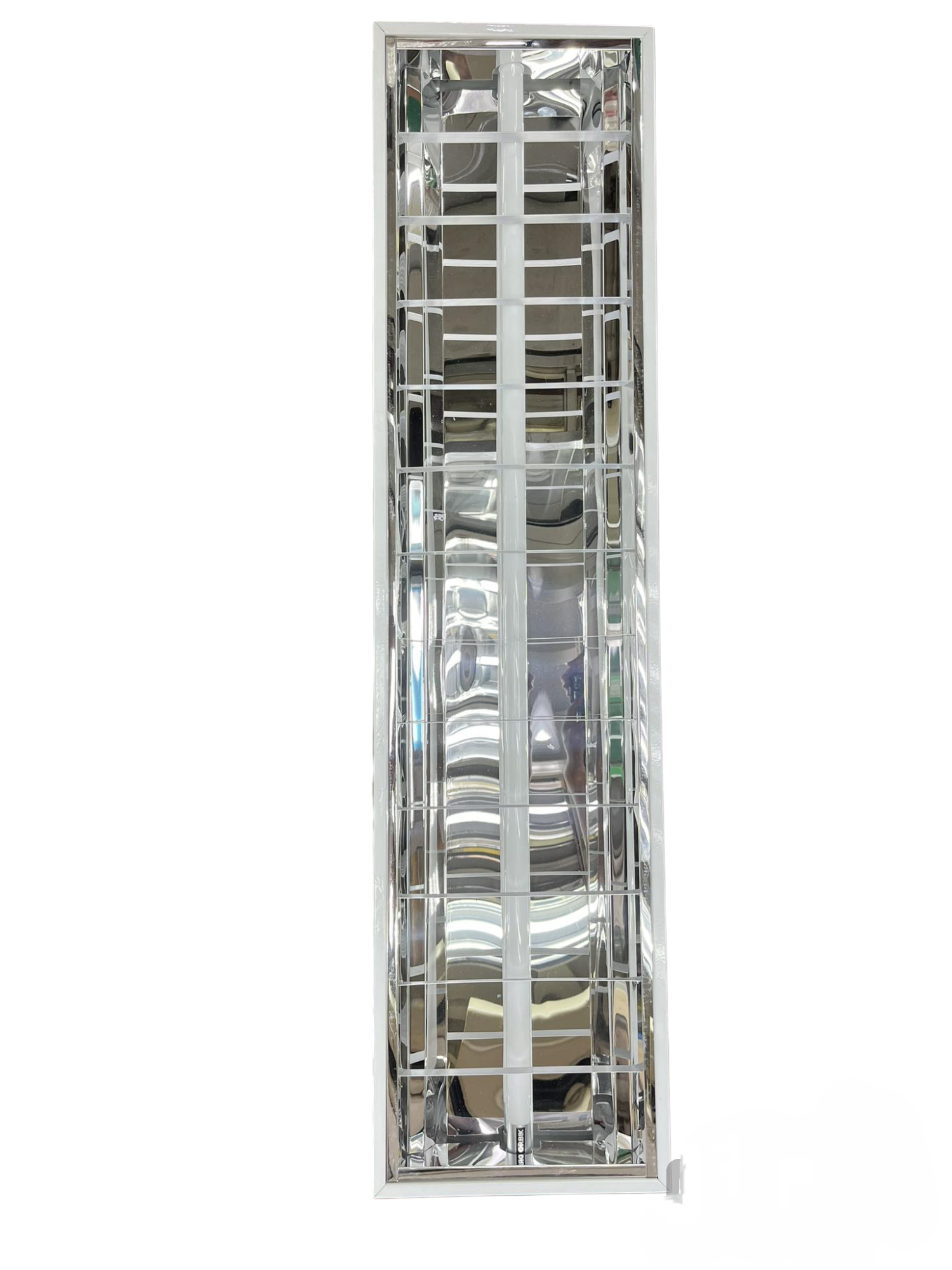 Firefly 48 inch T8 LED troffer light with reflective ceiling panel for bright indoor lighting