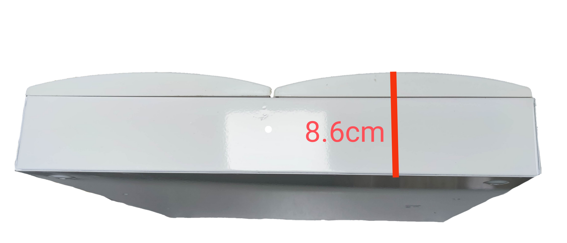 Himel & ZY 50A 1Pole Main with 31 Branches 1Pole white electrical circuitry component measuring 8.6 cm