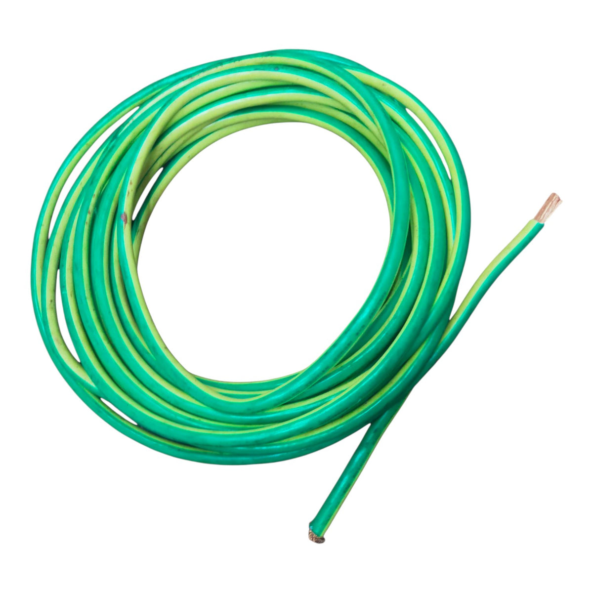Grippes 25mm Grounding Cable Yellow Green 100 Meters per Roll ( Approx 30mm to THHN) JB/T8734. 2-2016, Ground Wire