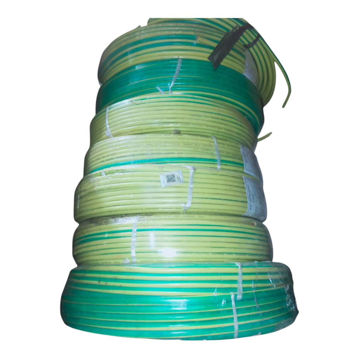 Grippes 25mm Grounding Cable Yellow Green 100 Meters per Roll ( Approx 30mm to THHN) JB/T8734. 2-2016, Ground Wire