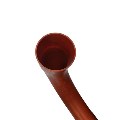 Atlanta 6 inch PVC conduit elbow in brown for electrical conduit piping systems