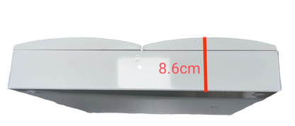 Himel & ZY 63A 1Pole Main with 31 Branches 1Pole electrical circuit breaker unit measuring 8.6cm wide